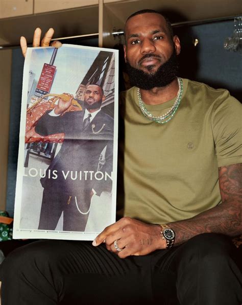 Pharrell Debuts Second Louis Vuitton Star Lebron James