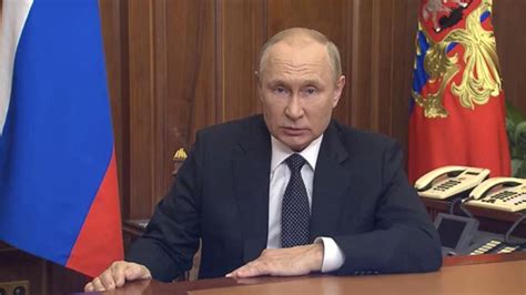 Vladimir Poutine Ordonne Une Mobilisation Partielle Des Citoyens Russes