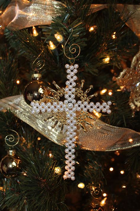 Resurrection Cross - Kit from Rufty's | Christmas tree ornaments, Chrismon ornaments, Chrismons