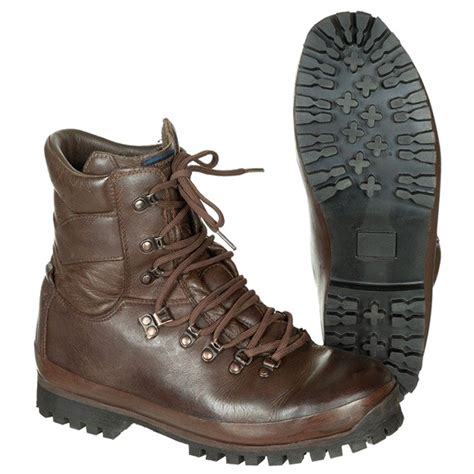 Ботинки Altberg Defender Boots Combat New Sole Brown Берцы Европейская