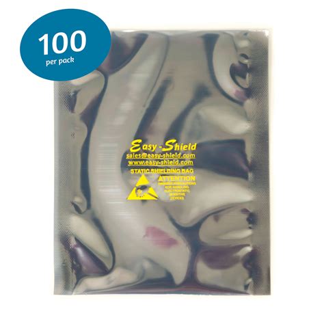 Esd Anti Static Bags Open Top Mils Various Sizes Easy Shield