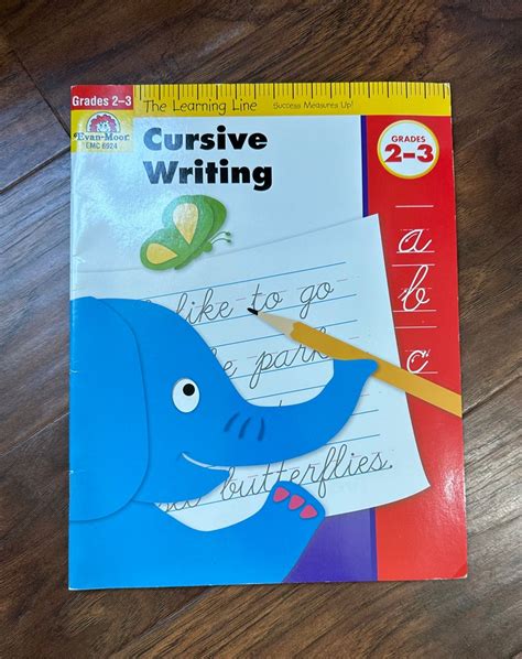 Cursive Writing Workbook Etsy