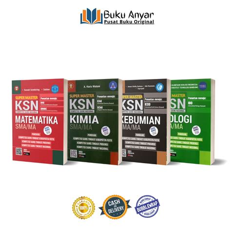 Jual Super Master Ksn Osn Sma Ma Biologi Kimia Kebumian Matematika