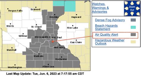 Air Quality Alert Remains Through At Least 6 P M Tuesday Shower