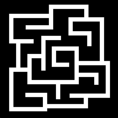 Maze icon | Game-icons.net