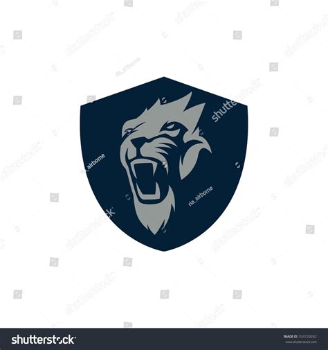 Lion Sport Logo Vector Template Stock Vector (Royalty Free) 333129242 ...