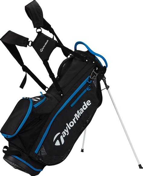 Taylormade Mens Pro Stand Golf Bag With Putter Well 6 Pockets And Full Zipper Valuables Pouch