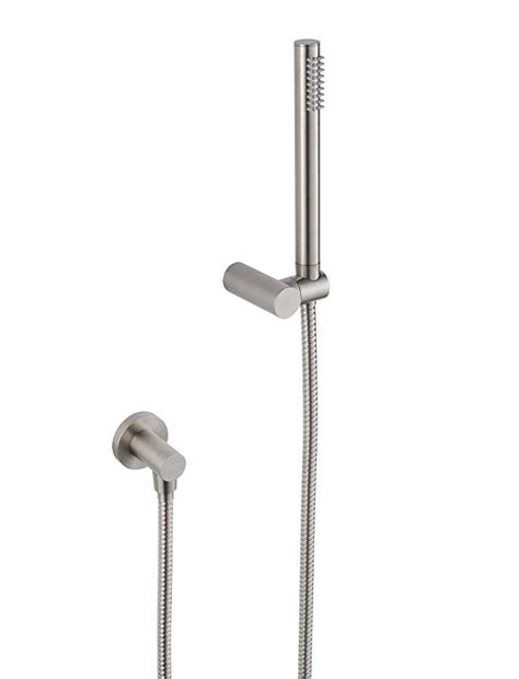 Isenberg Hs Bn Universal Fixtures Round Hand Shower Set With Wall