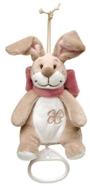 Doudou Peluche Lapin Musical Oscarine Noukie S