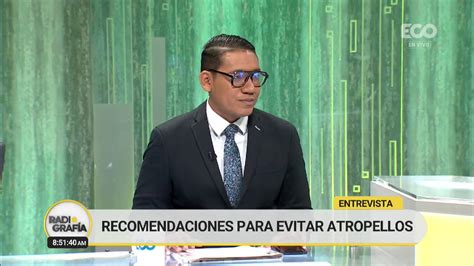 Eco Tv On Twitter La Mayor A De Los Accidentes Por Atropellos Son En