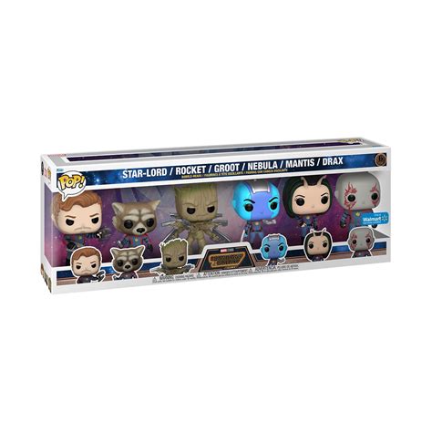 Funko Pop Guardians Of The Galaxy Vol 3 6 Pack Vinyl Bobbleheads