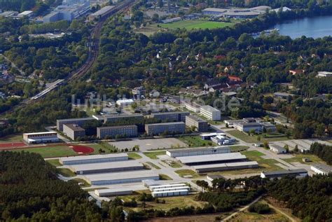 Luftbild Lehnitz Blick Auf Das Kasernengel Nde Am Ehemaligen