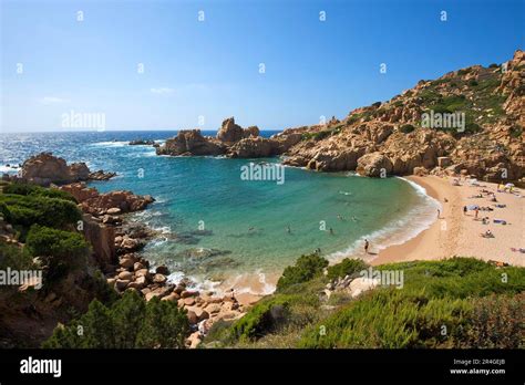 Li Cossi Beach Costa Paradiso Sardinia Italy Stock Photo Alamy