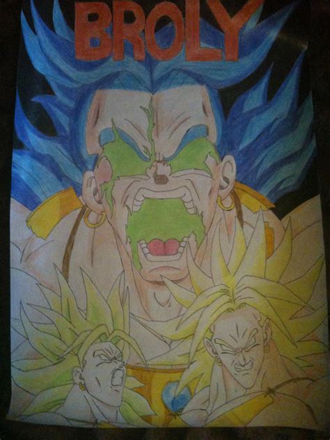 Broly Transformation by CiaranMcCann on DeviantArt