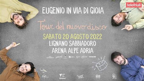 Gli Eugenio In Via Di Gioia In Concerto A Lignano Sabbiadoro