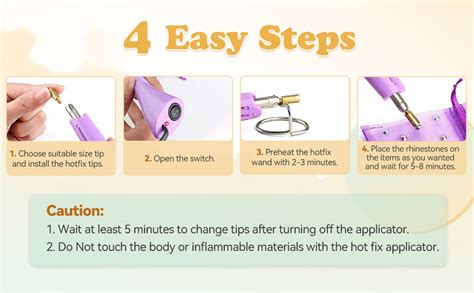 Amazon Hotfix Applicator In Hot Fixed Wand Bedazzler Kit Rhinestones Setter Wand Tool