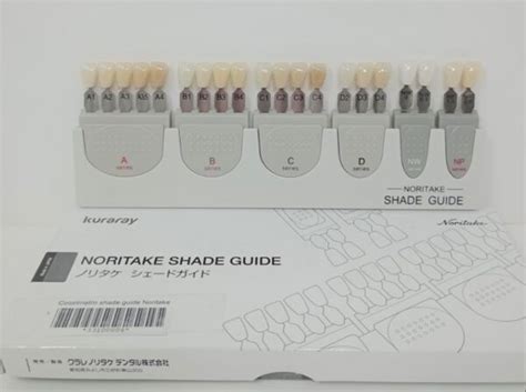 Colorimetro Shade Guide NORITAKE Deposito Dental Azul Tijuana