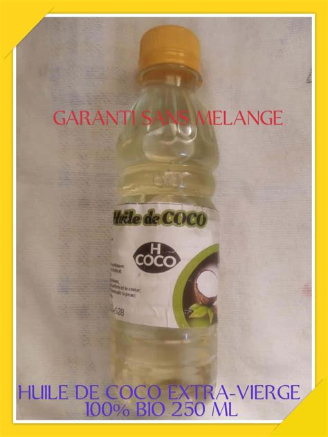 Huile De Coco Extra Vierge Bio Ml Original Viteservi