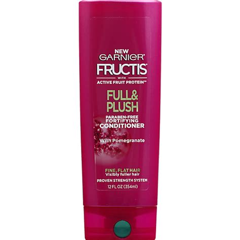 Garnier Fructis Full And Plush Fortifying Conditioner For Fine And Flat