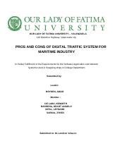 Ict Thesis Docx Our Lady Of Fatima University Valenzuela