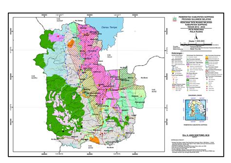Peta Kabupaten Soppeng