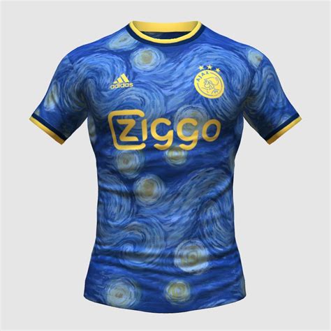 Ajax Vincent Van Gogh Tribute Kit Concept Fifa Kit Creator Showcase