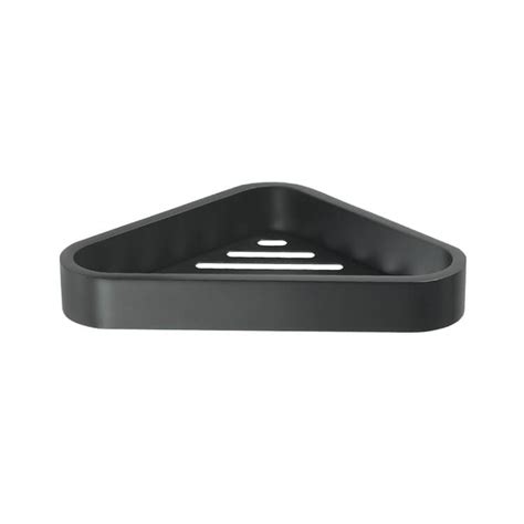 Gedy 3283 14 By Nameek S Outline Matte Black Corner Shower Soap Dish