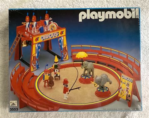 Circus Romani Playmobil Set With Baby Elephants Ringleader