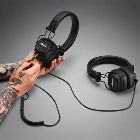 Беспроводные наушники Marshall Major IV Black: купить по выгодной цене ...