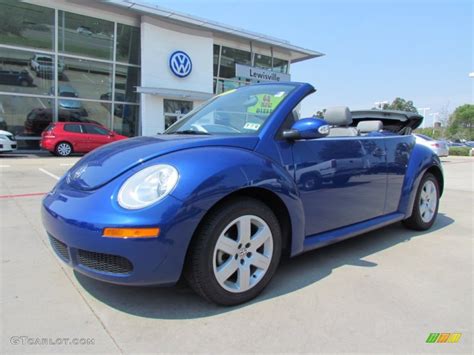 Laser Blue Volkswagen New Beetle Convertible