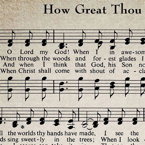 How Great Thou Art Hymn