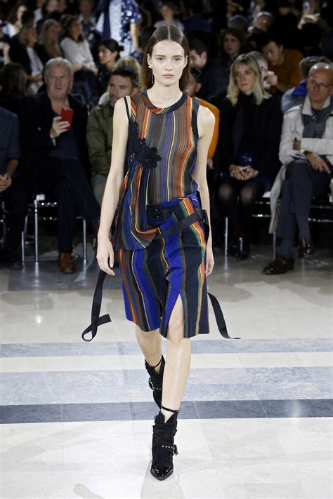 Sacai Ready To Wear Fashion Show Collection Spring Summer