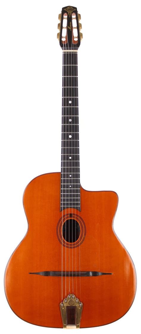 Jwc Manouche Guitars Moreno Gypsy Jazz Acoustic Guitar Back And Sides