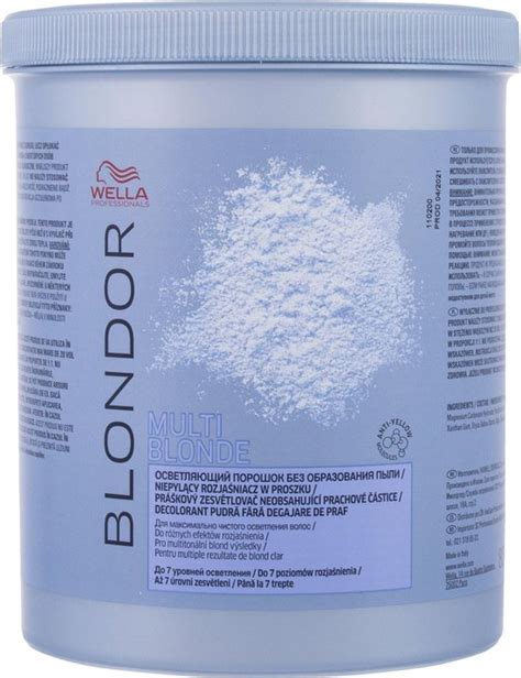 Wella Professionals Blondor Multi Blonde Powder 800 G Bol