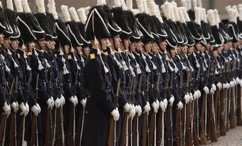 Swedish Livgardet Nov 26 2021 state reception King Felipe VI mausers ...