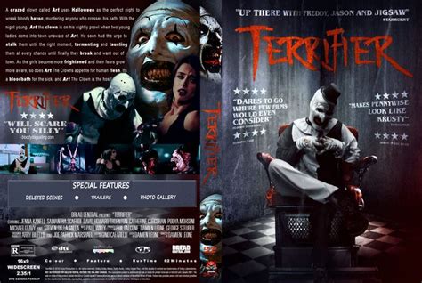 Terrifier Dvd Custom Cover Dvd Cover Design Custom Dvd Call Art