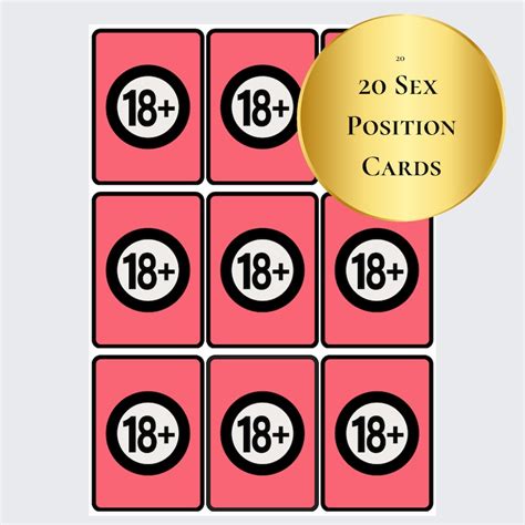 Sex Position Cards Karma Sutra Game Cards Adult Sex Game Etsy UK