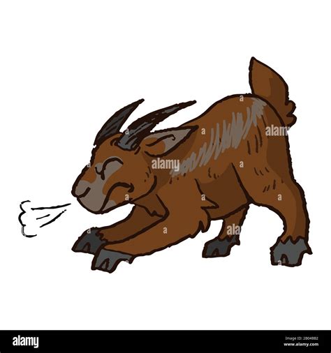 Angry Goat Cartoon High Resolution Stock Photography And Images Alamy