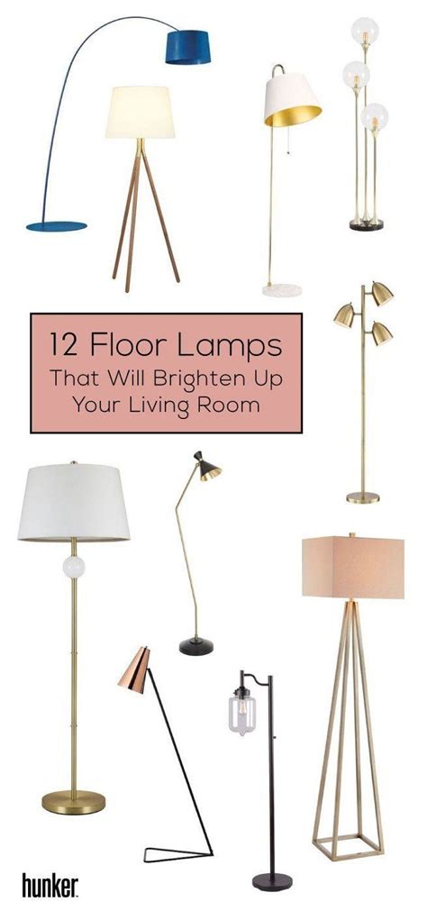 26 Floor Lamps That Will Brighten Up Your Living Room Hunker Living Room Lighting Brighten