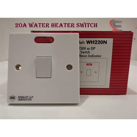 Ums Wh N A G Water Heater Switch Shopee Malaysia