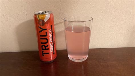 Truly Fruit Punch Hard Seltzer Youtube