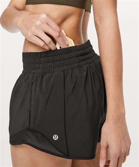 Lululemon Hotty Hot Short High Rise 25 Black Lulu Fanatics