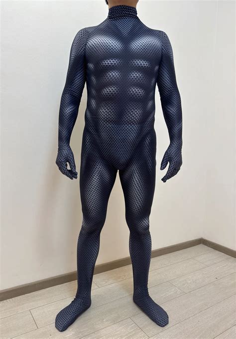 Halloween Iron Man Spider Superheld Cosplay Kost M Zentai Bodysuit