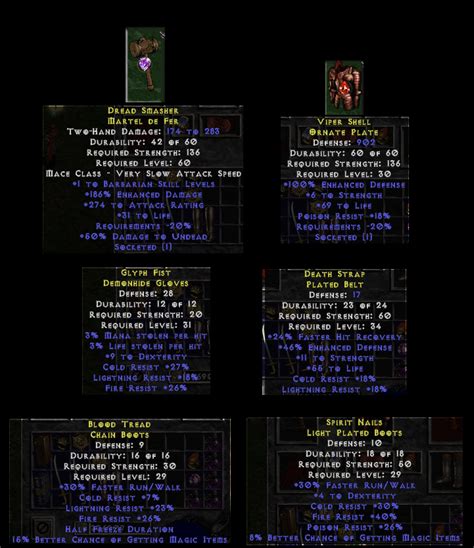 Selling Nice Barb Items Topic D2jsp