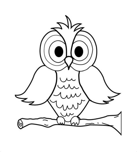 Owl Template - Animal Templates | Free & Premium Templates