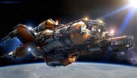 spaceship concept art blog - Ilene Hendrickson