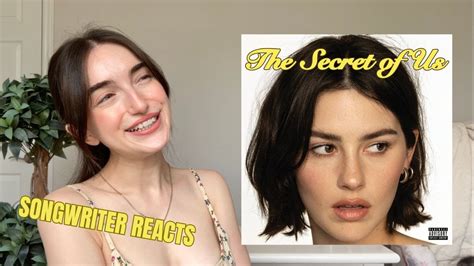 Her Best Album Songwriter Reacts To The Secret Of Us Gracie