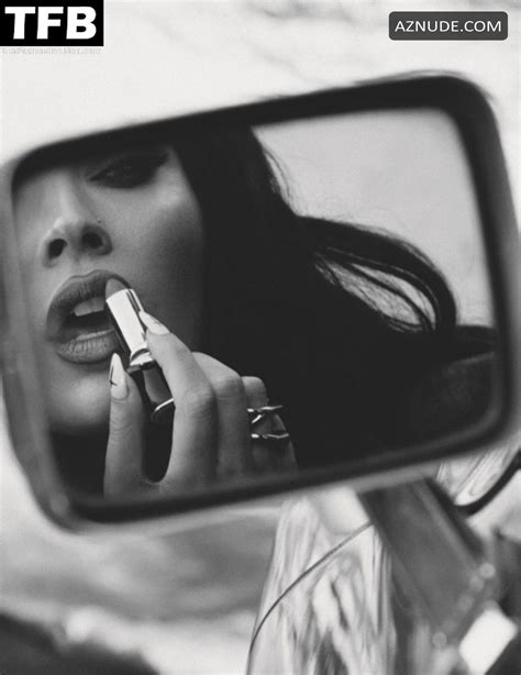 Megan Fox Sexy Poses Half Naked Showing Off Her Hot Tits And Legs In A Photoshoot For Gq