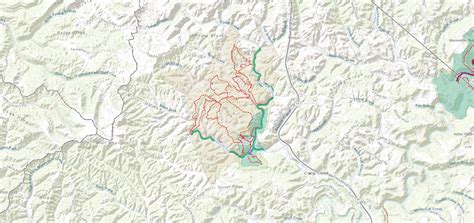 Camp Creek State Park Map