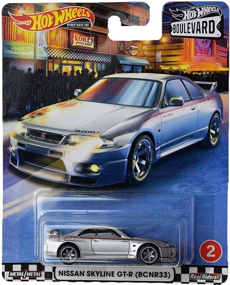 Hot Wheels Nissan Skyline Gt R Bcnr33 Boulevard Premium 2 MercadoLibre